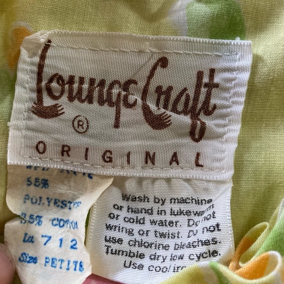 Vintage Lounge Craft Original House Dress - Picture 4 of 8